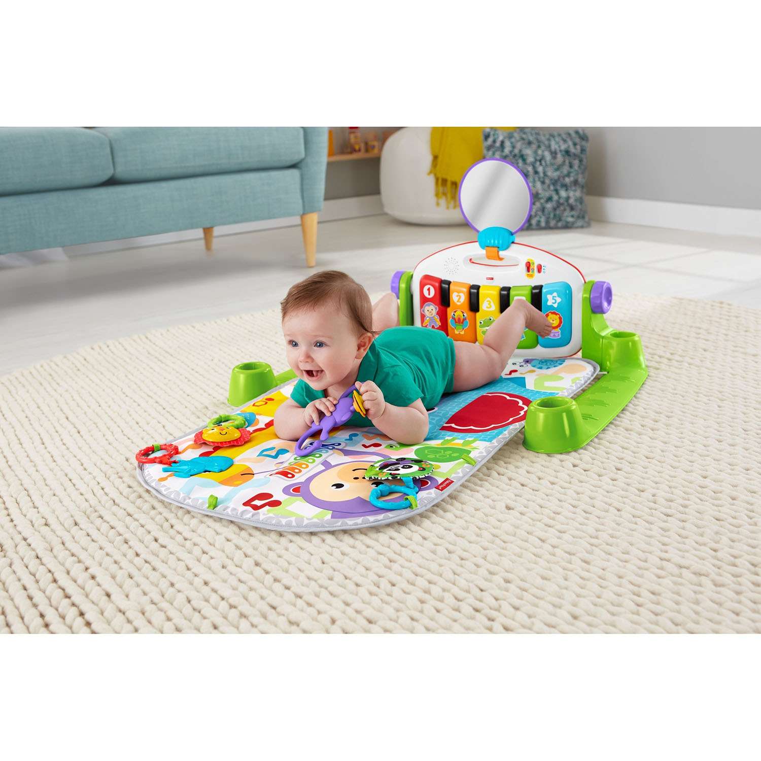Коврик Fisher Price Пианино - фото 6