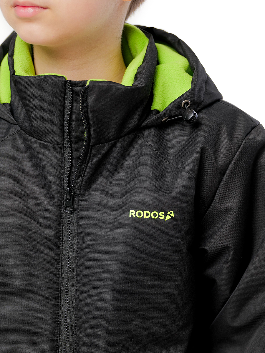 Куртка RODOS М-245/черный(лайм) - фото 7