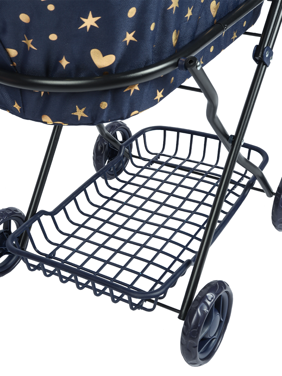 Коляска-люлька для кукол Рыжий кот 9325-BS - фото 6