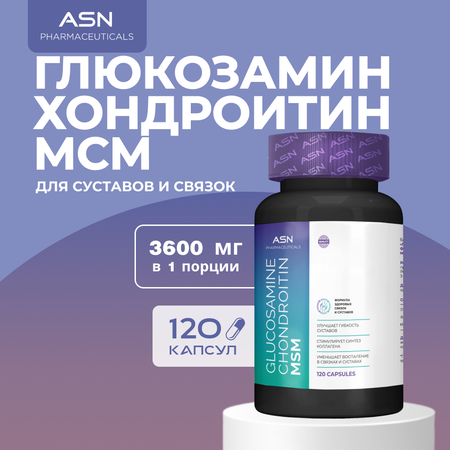 БАД ASN PHARMACEUTICALS Глюкозамин Хондроитин Мсм