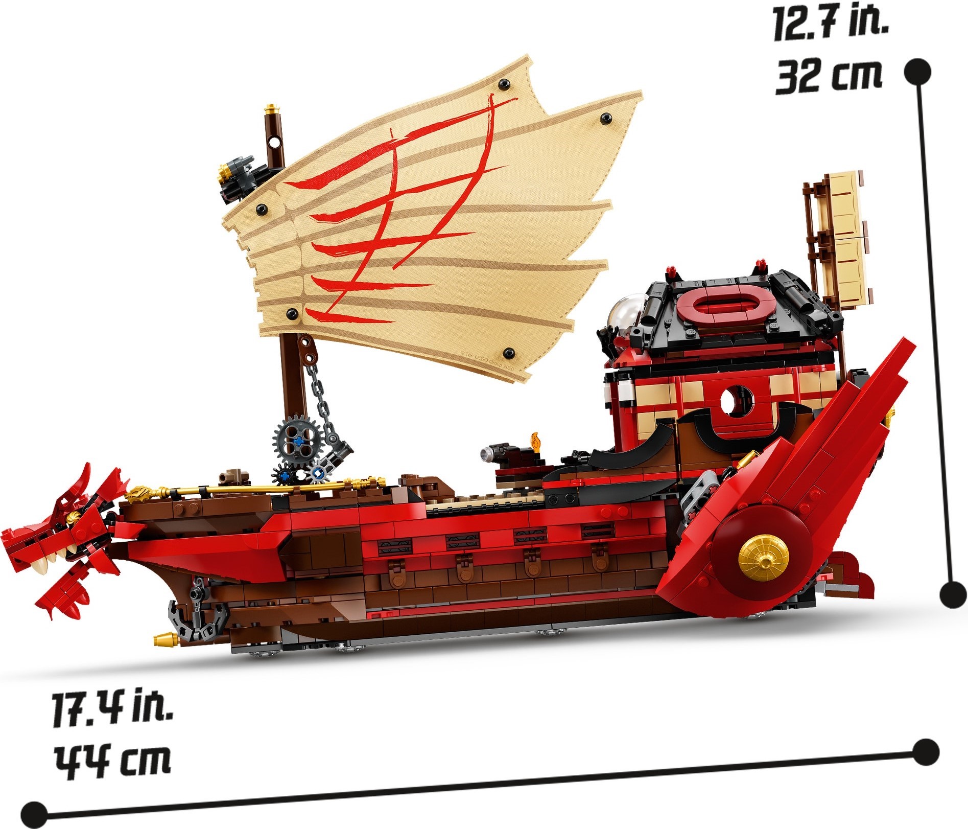Конструктор LEGO NINJAGO 71705 1781 дет. - фото 1