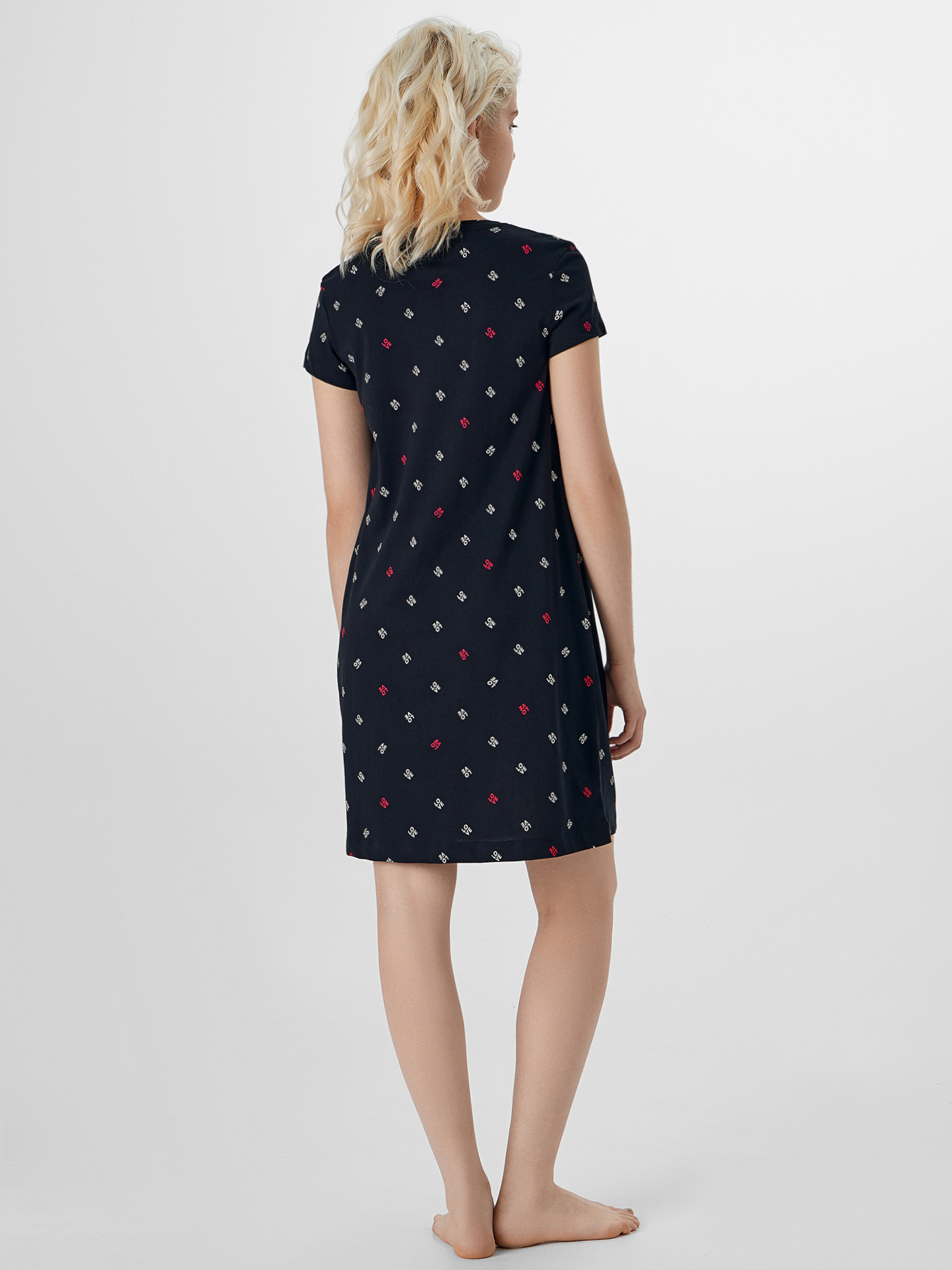 Сорочка ночная Mark Formelle (Марк Формэль) 572402/текст на черном - фото 2