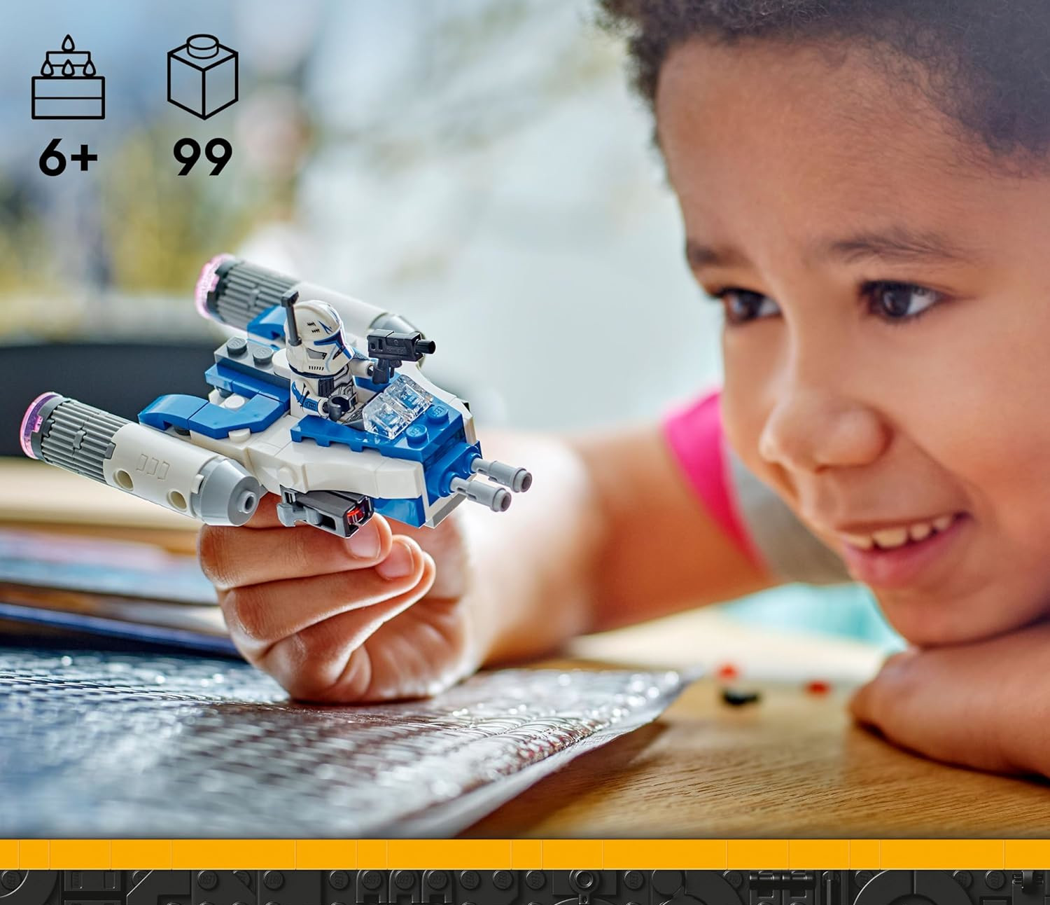 Конструктор LEGO Star Wars Y-Wing Капитан Рекс блочный - фото 4