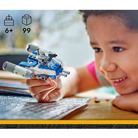 Конструктор LEGO Star Wars Y-Wing Капитан Рекс блочный