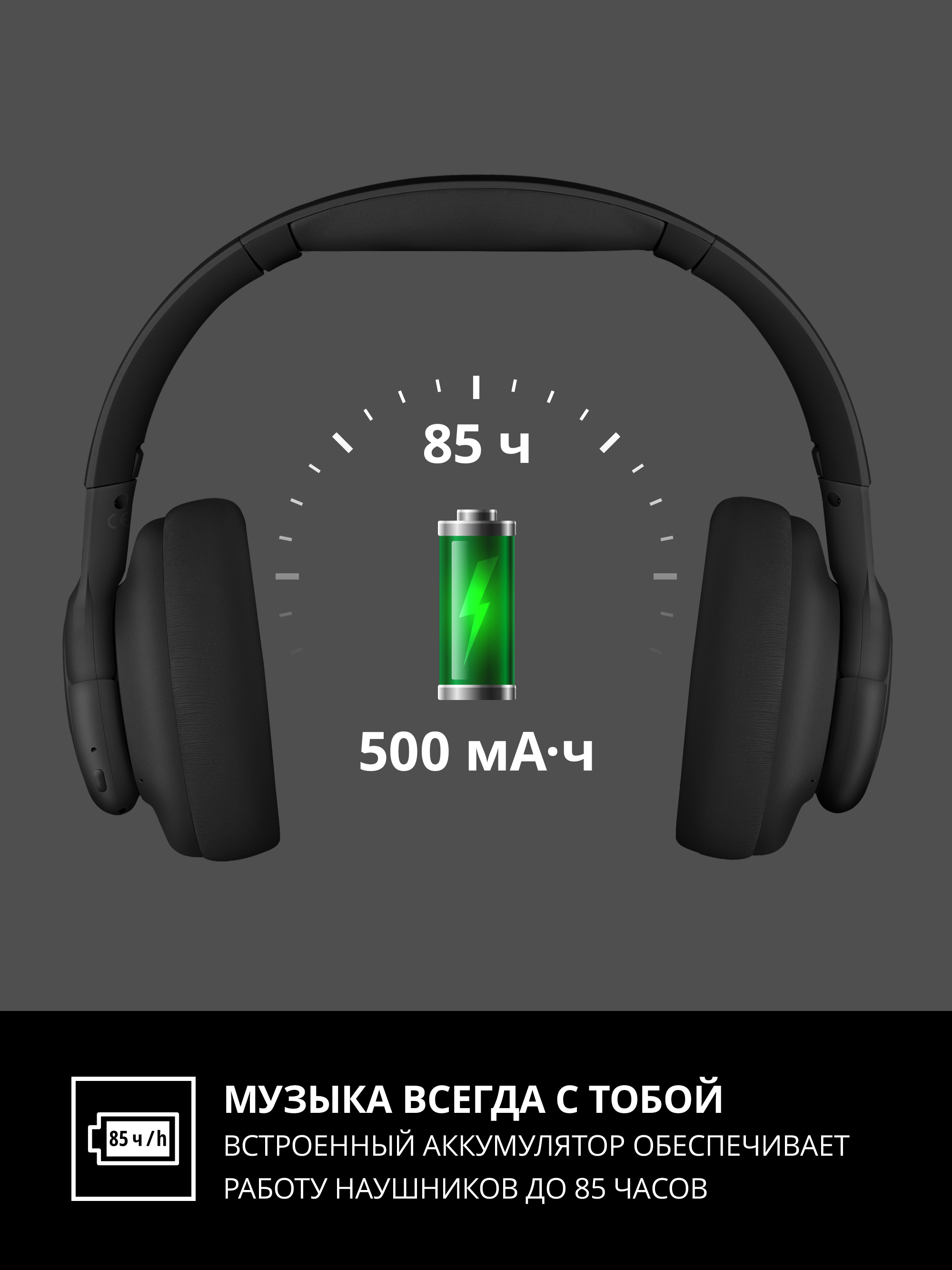 Наушники накладные SVEN AP-B800MV - фото 11