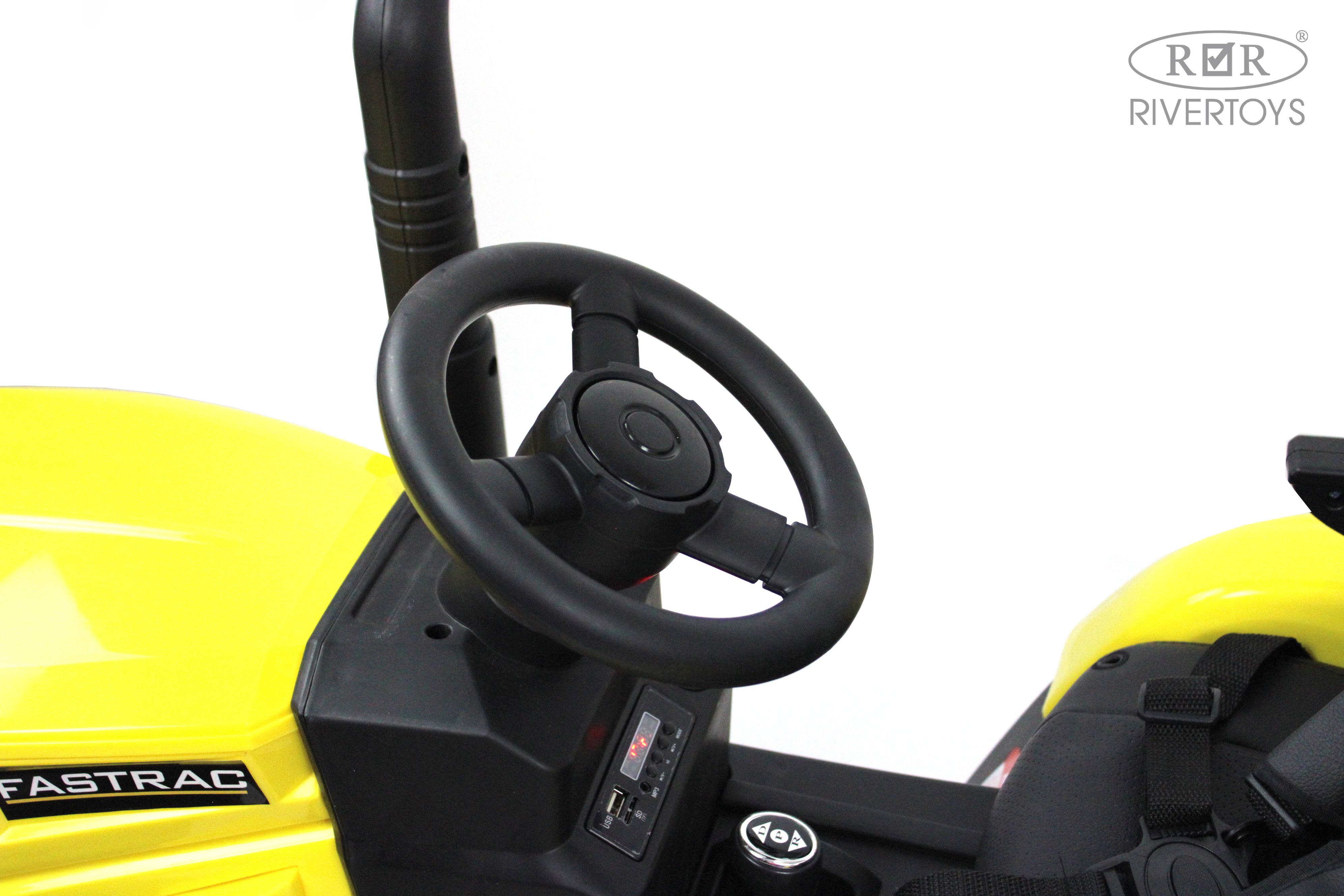Электромобиль RIVERTOYS O555OO-YELLOW С пультом ДУ - фото 16
