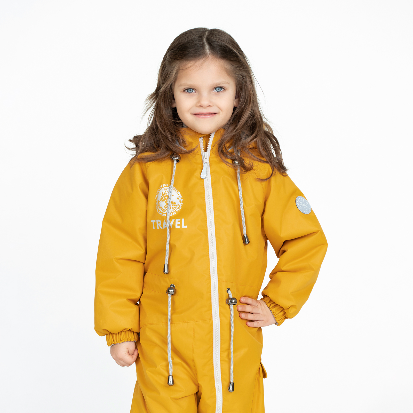 Комбинезон Arctic kids 30-029 горчица - фото 11