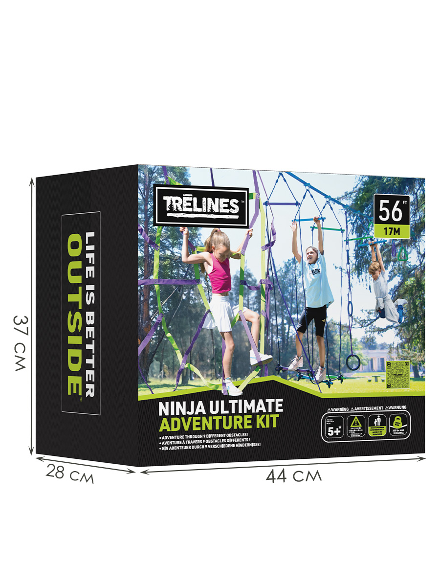 Активная игра Hape Ниндзя Полоса препятствий 17м - фото 4