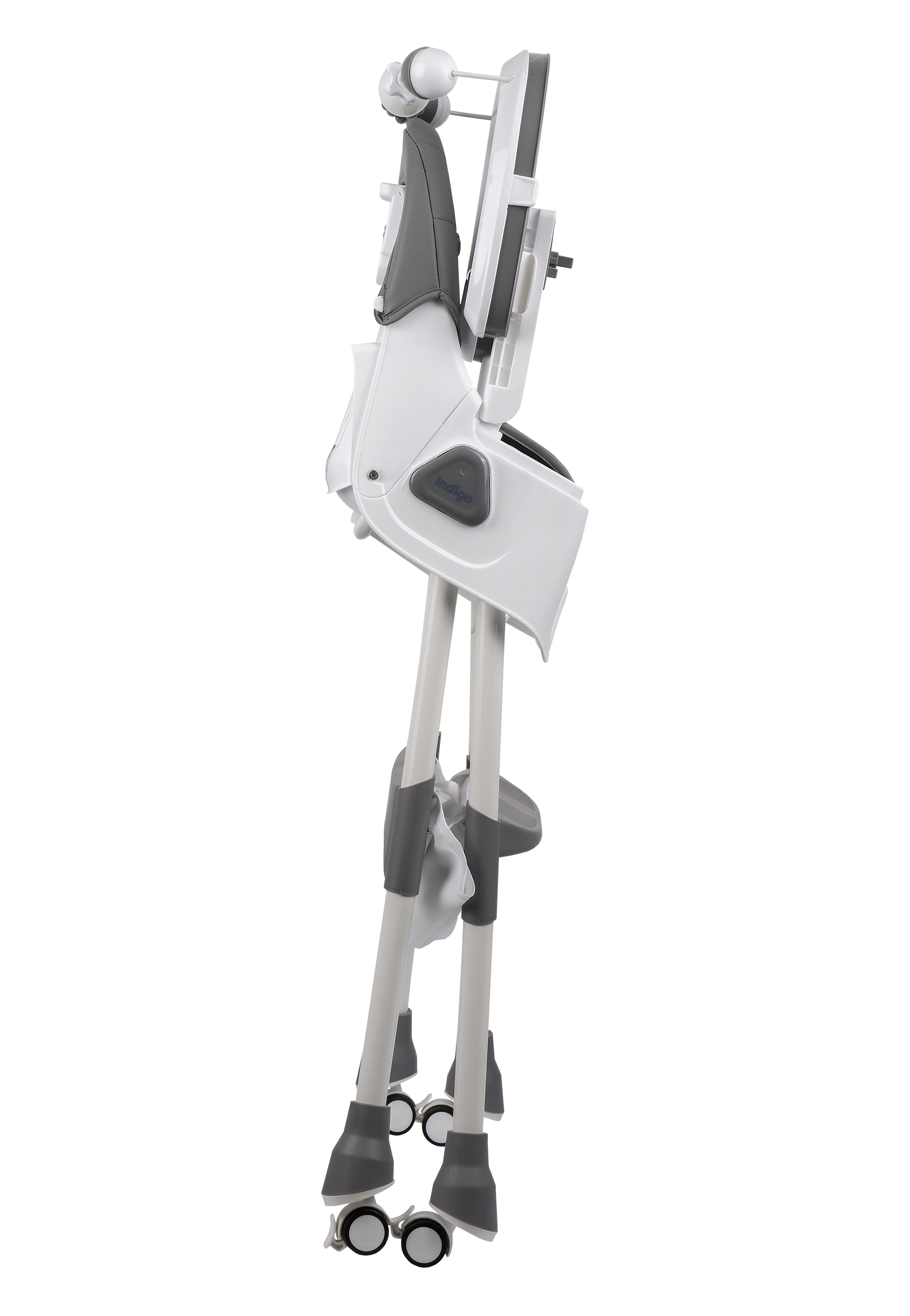 Стульчик для кормления Indigo Corn Flex темно-серый - фото 14