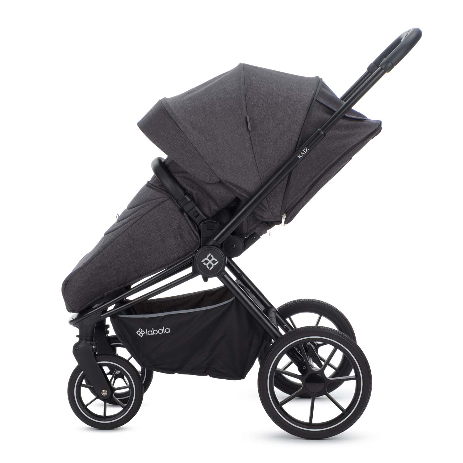 Коляска 2в1 Labala Raiz Stone grey - фото 22