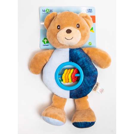 Игрушка Mum and Baby погремушка Мишка
