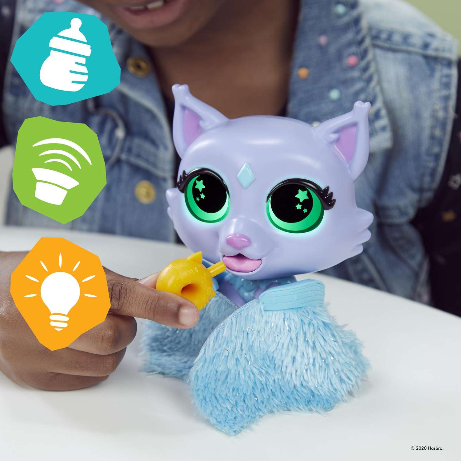 Игрушка мягкая FurReal Friends котик Крылатые милашки - фото 7