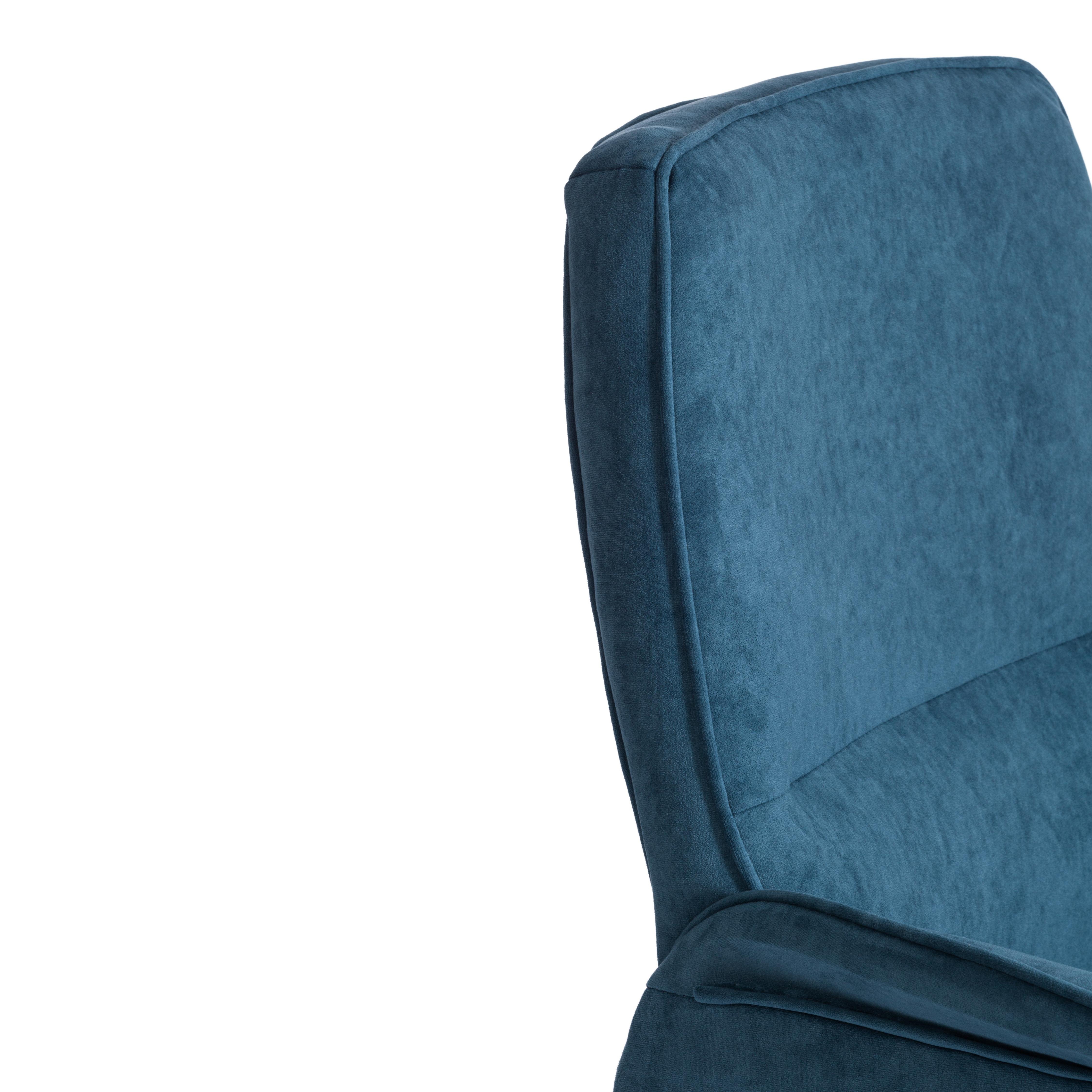 Компьютерное кресло TETCHAIR Йорк флок синий - фото 11