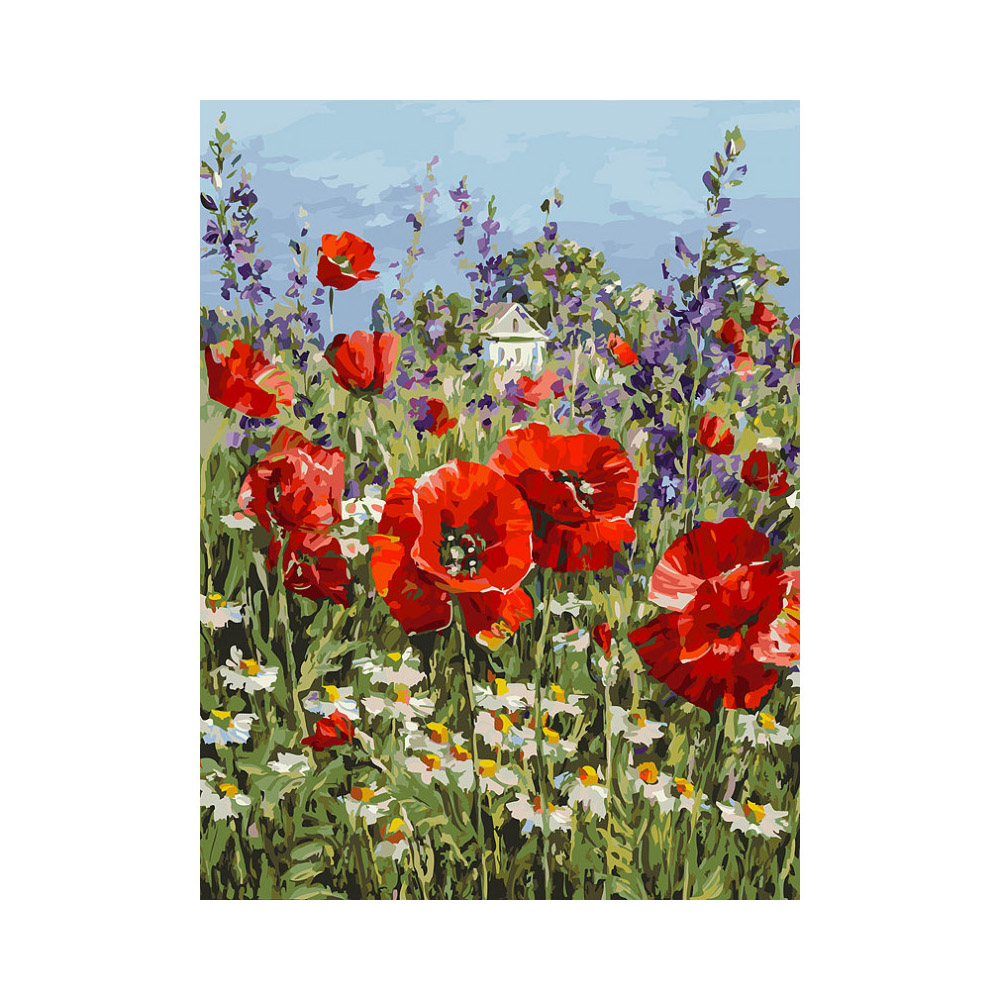 Картина по номерам Белоснежка Краски лета - фото 1