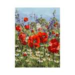 Картина по номерам Белоснежка Краски лета