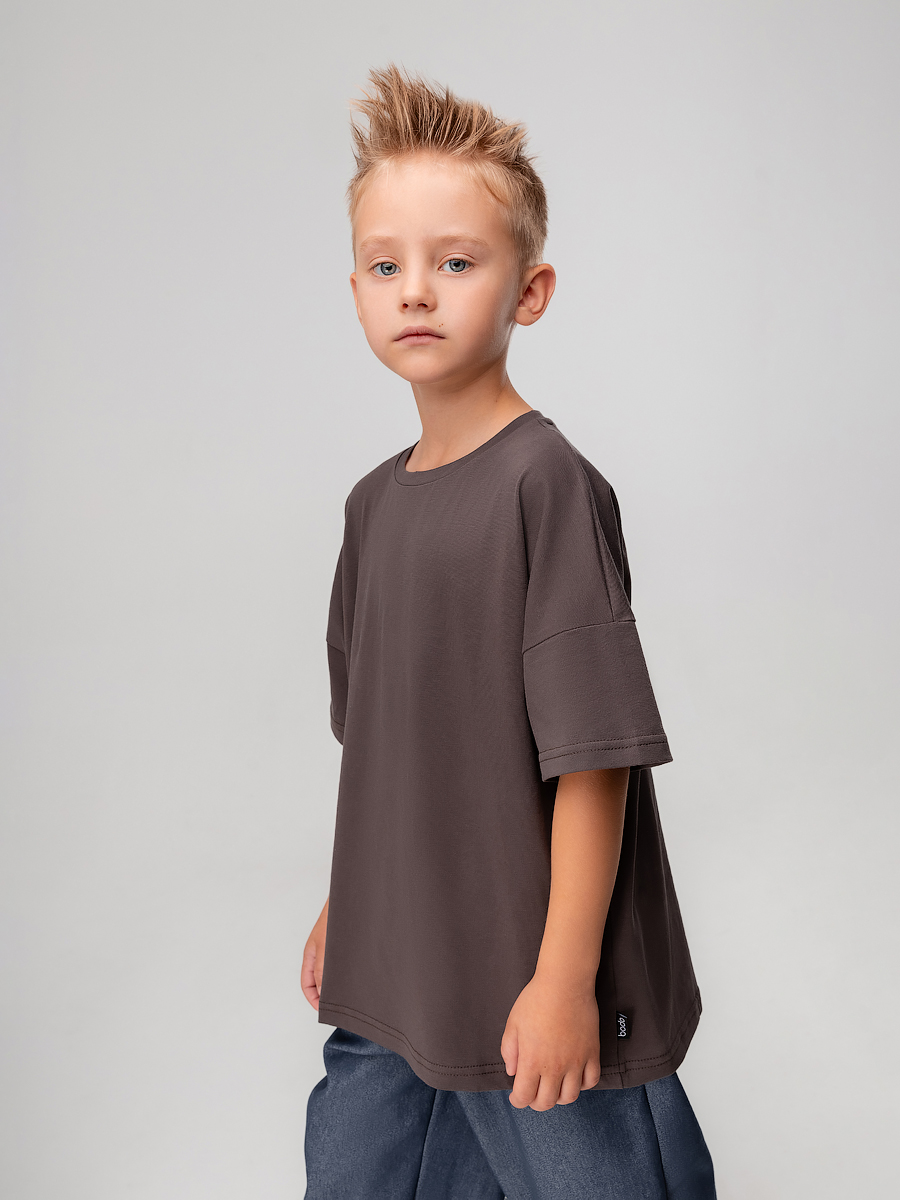 Футболка Bodo 4-340MU_коричневый - фото 4