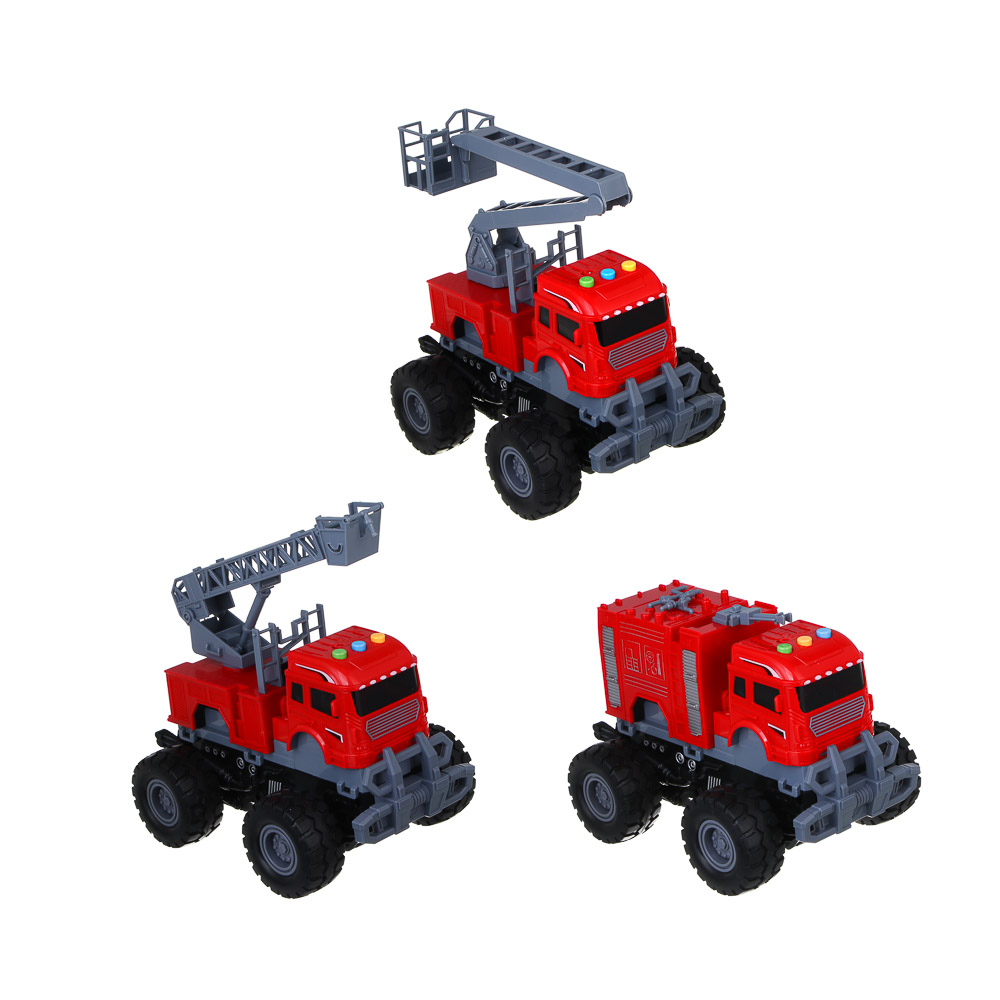 Пожарная машина Игроленд со светом и звуком 292-446 - фото 2