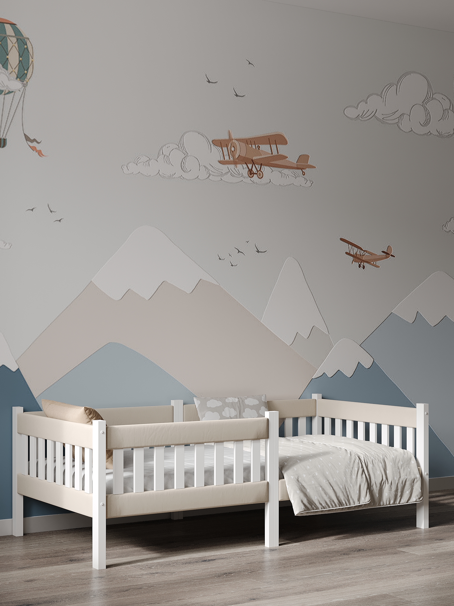 Кровать подростковая Moms charm (бежевый) - фото 12