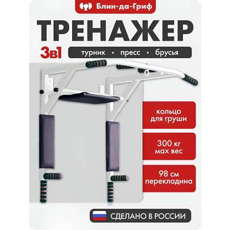 Спортивный турник БлинДаГриф 3в1