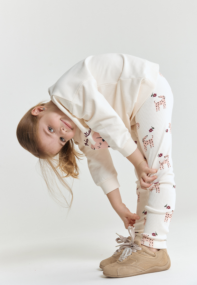 Леггинсы artie W25M10BR-1437D/Молочный - фото 5