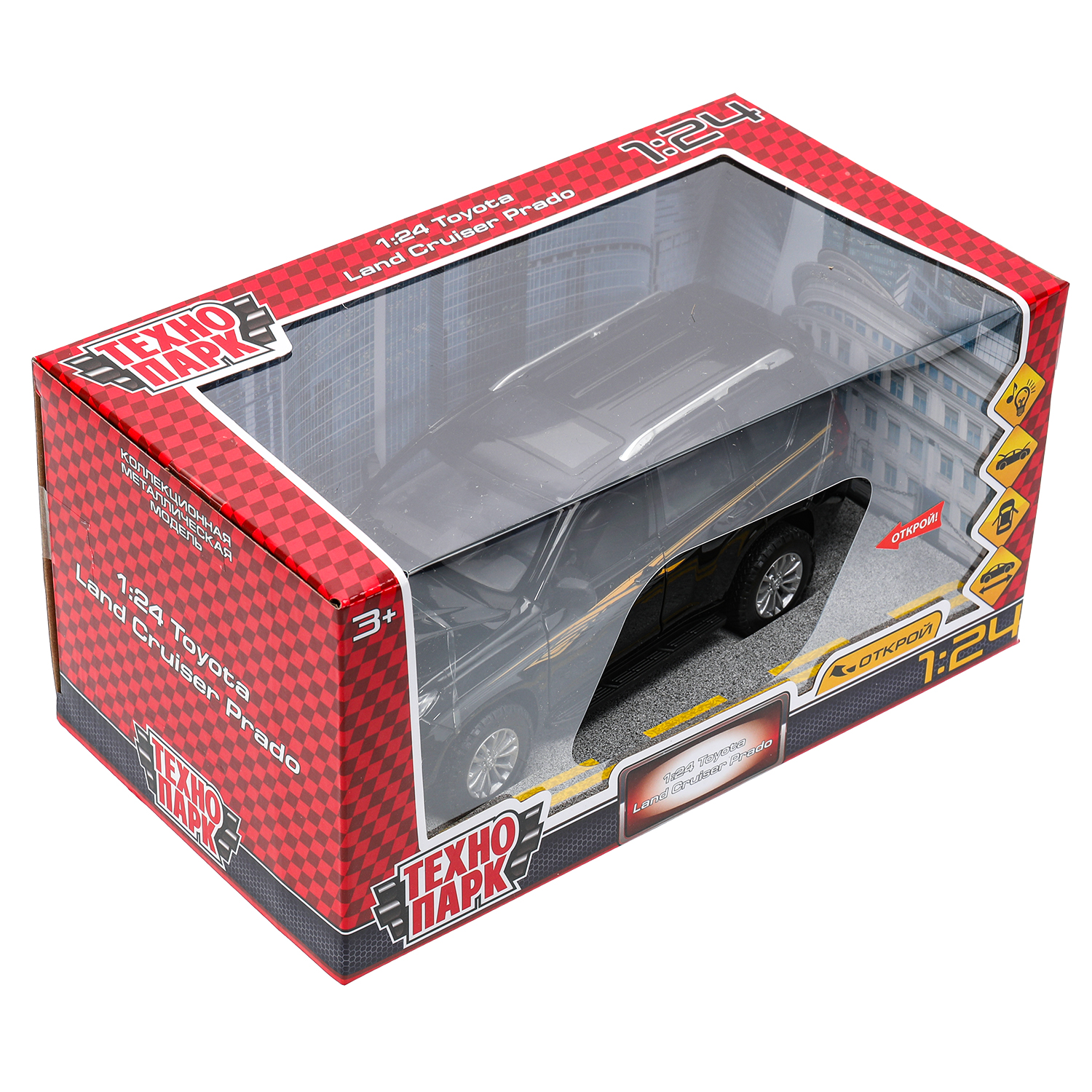 Автомобиль Технопарк Toyota 1:24 380119 - фото 3