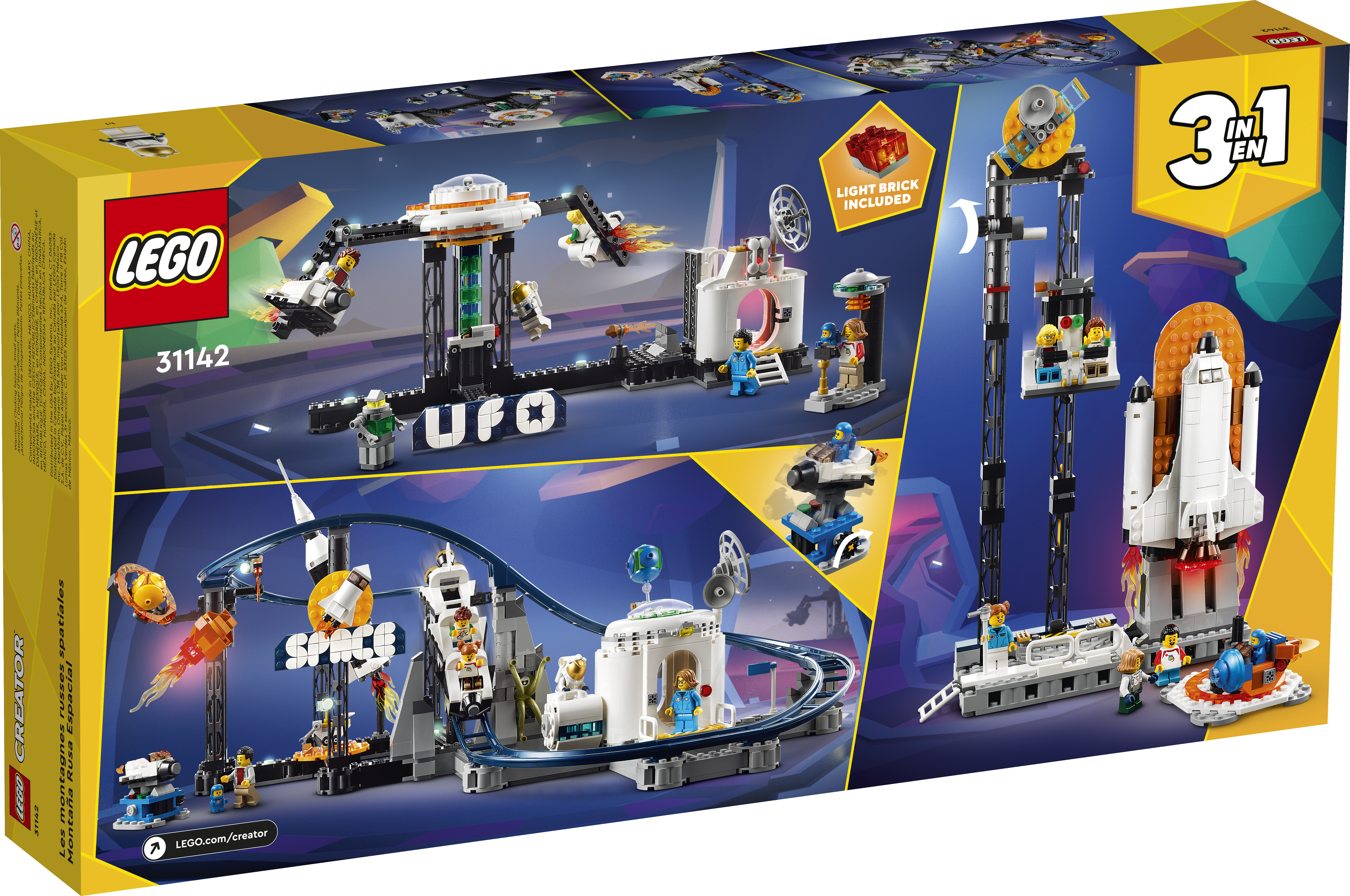 Конструктор LEGO Creator Space Roller Coaster 874 дет. - фото 7