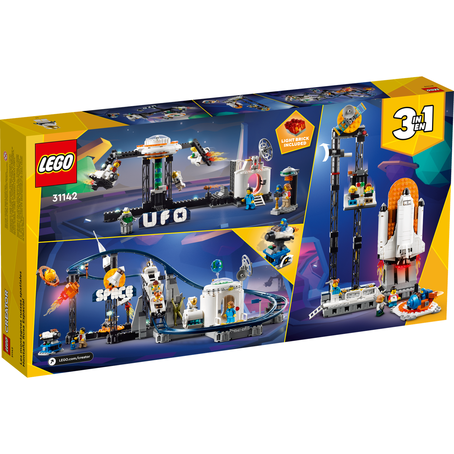Конструктор LEGO Creator Space Roller Coaster 874 дет. - фото 7