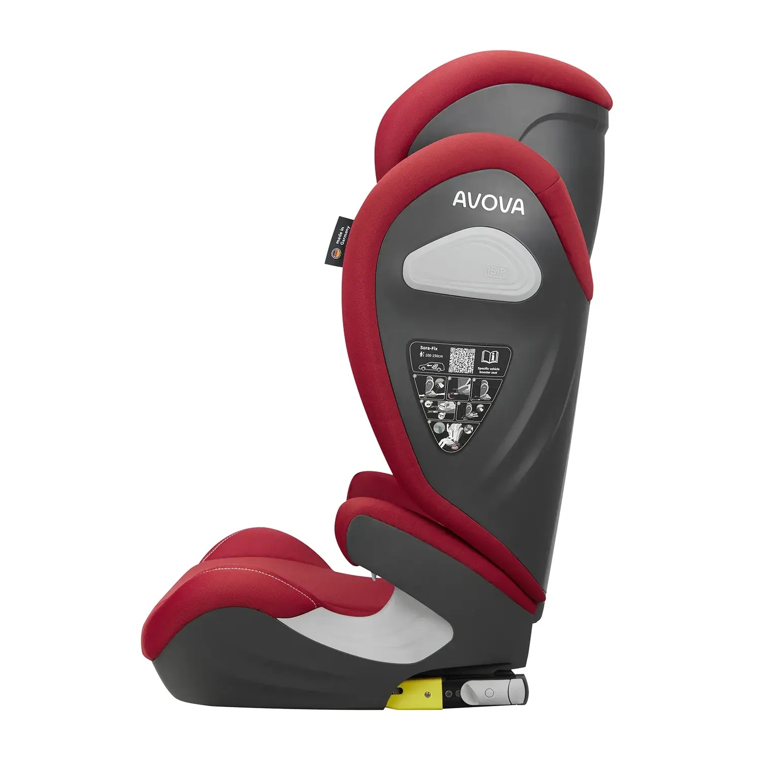 Автокресло Avova Sora-Fix Isofix 2/3 (15-36 кг) красный - фото 7