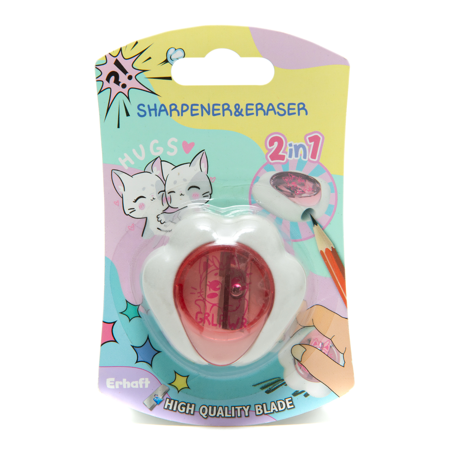 Набор канцелярский Erhaft Pets 1 предм. в ассортименте - фото 2