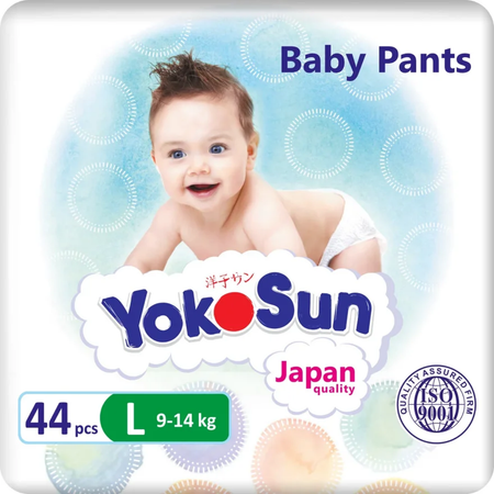 Трусики YokoSun L (9-14 кг) 44 шт.