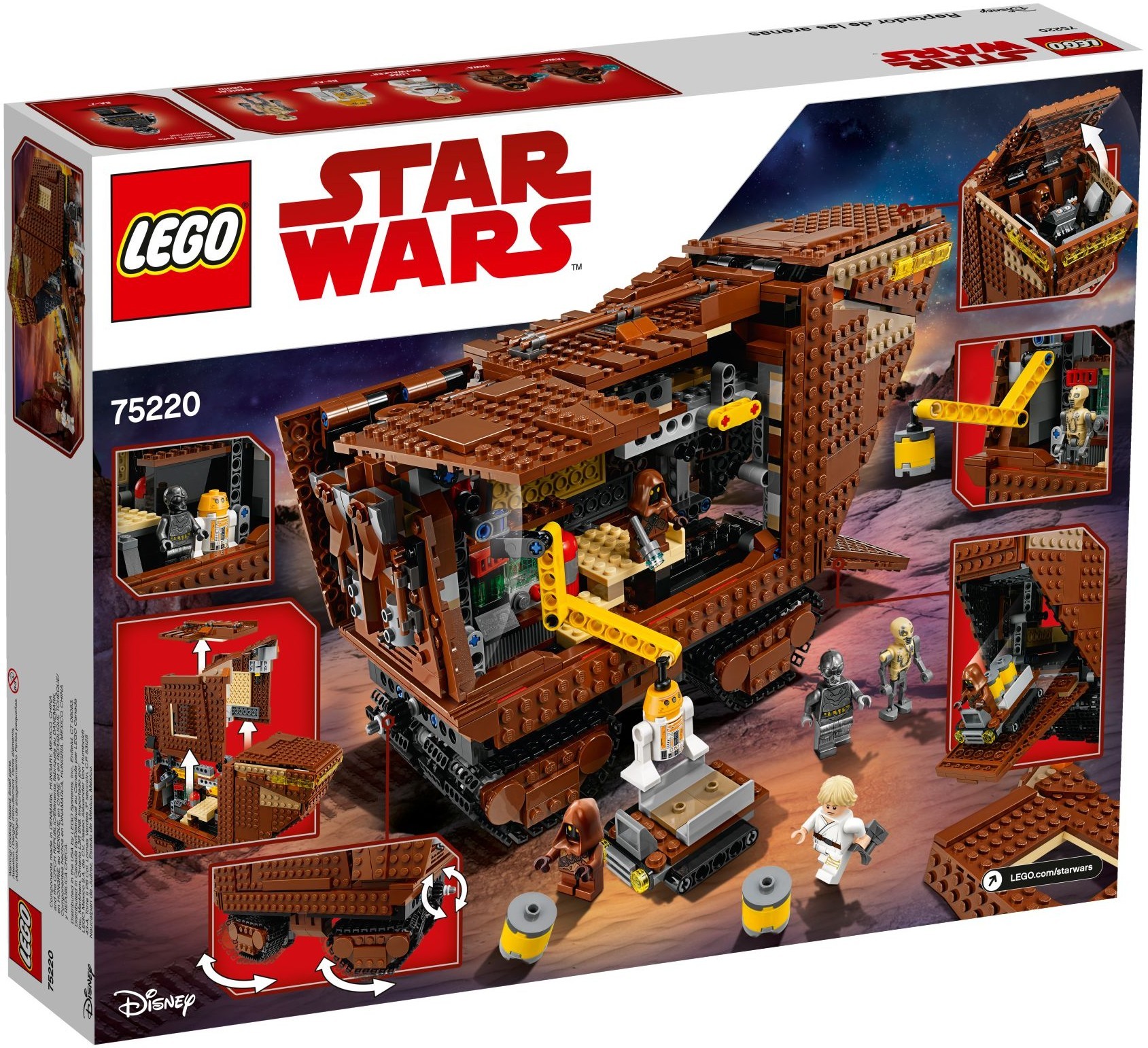 Конструктор LEGO Star Wars 75220 1239 дет. - фото 4