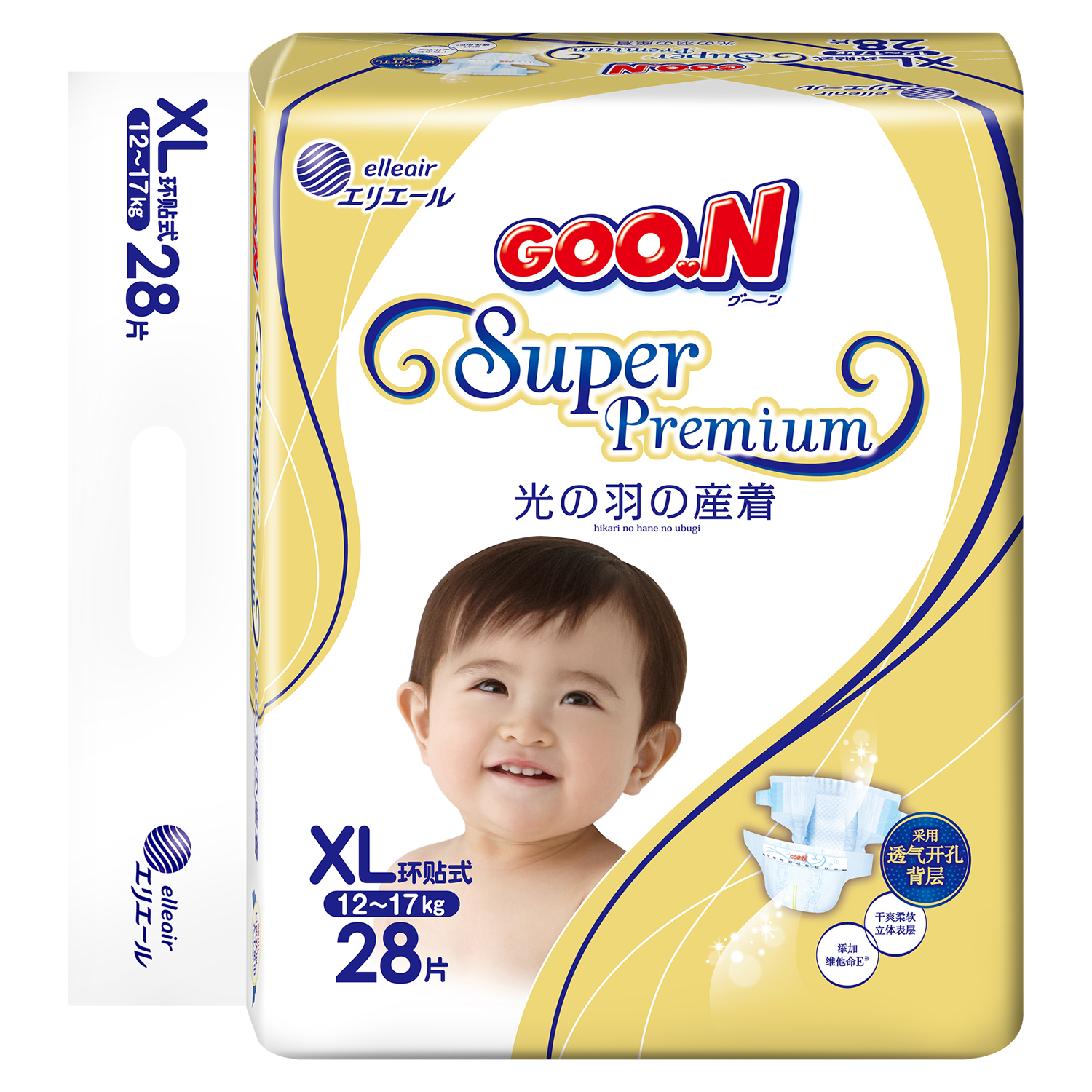 Трусики Goon Premium XL (12-17 кг) 28 шт. - фото 1