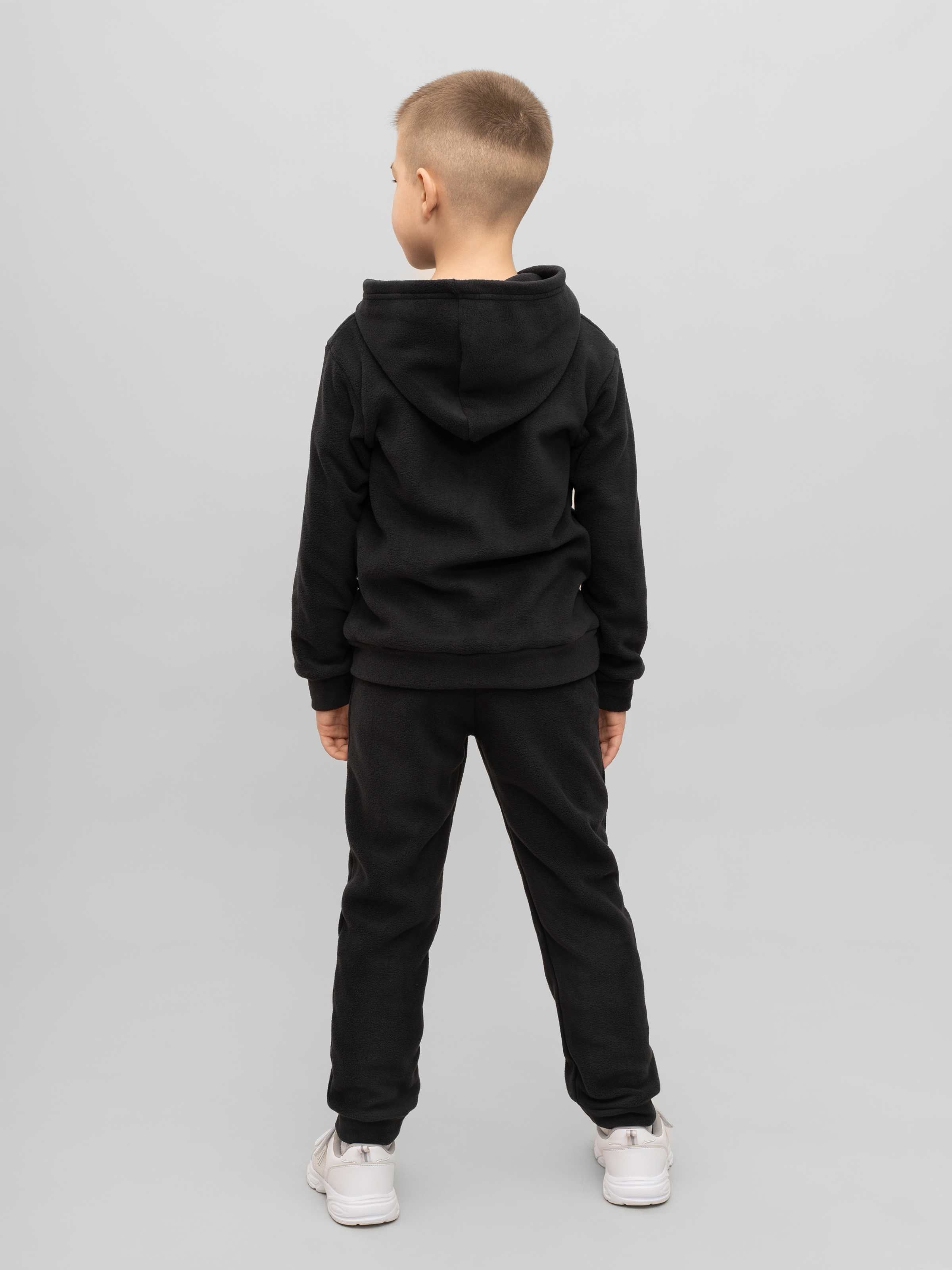 Худи и брюки Утенок 7043г(ш) черный - фото 27
