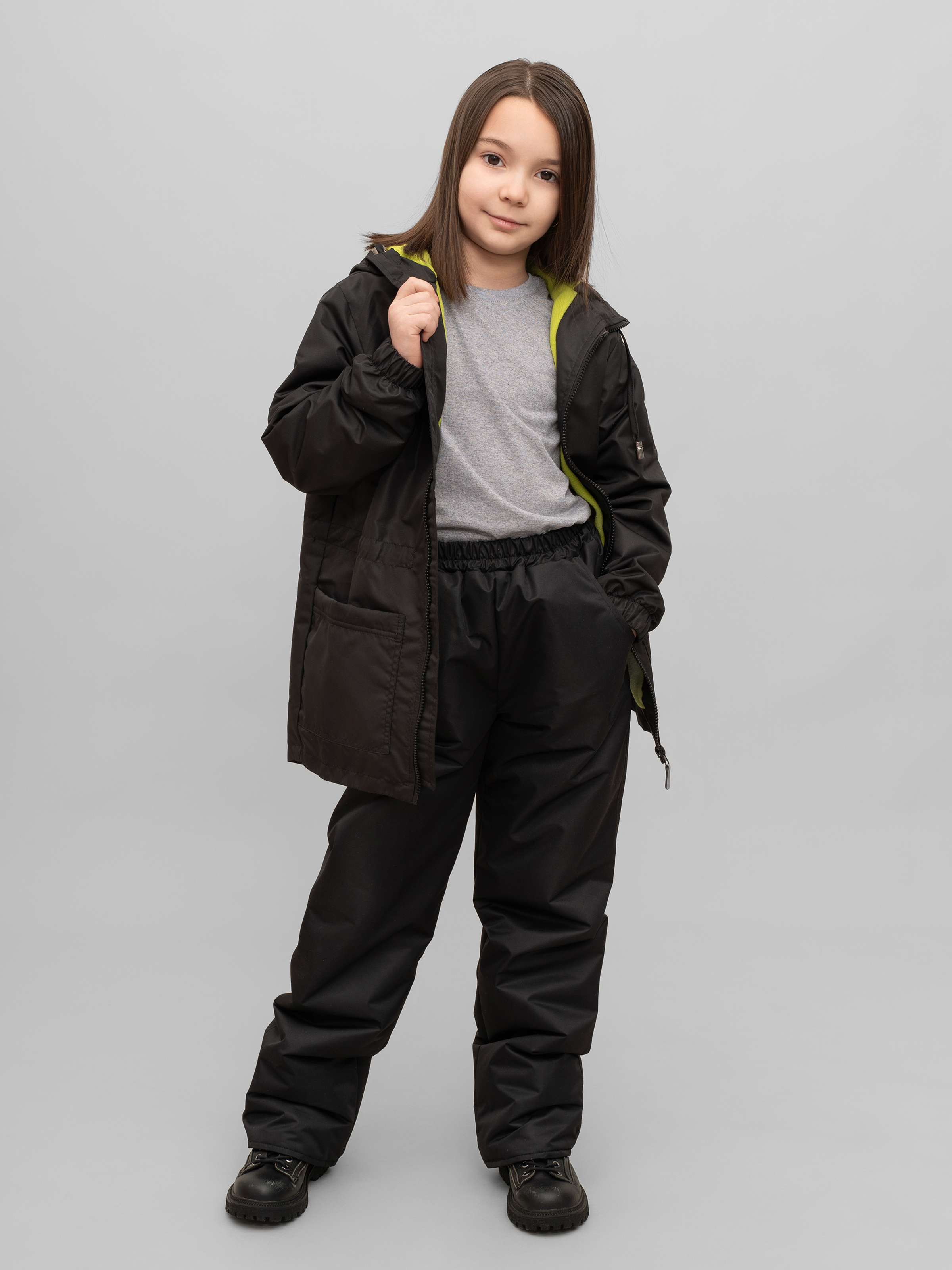 Брюки Arctic kids 10-025 черный - фото 25