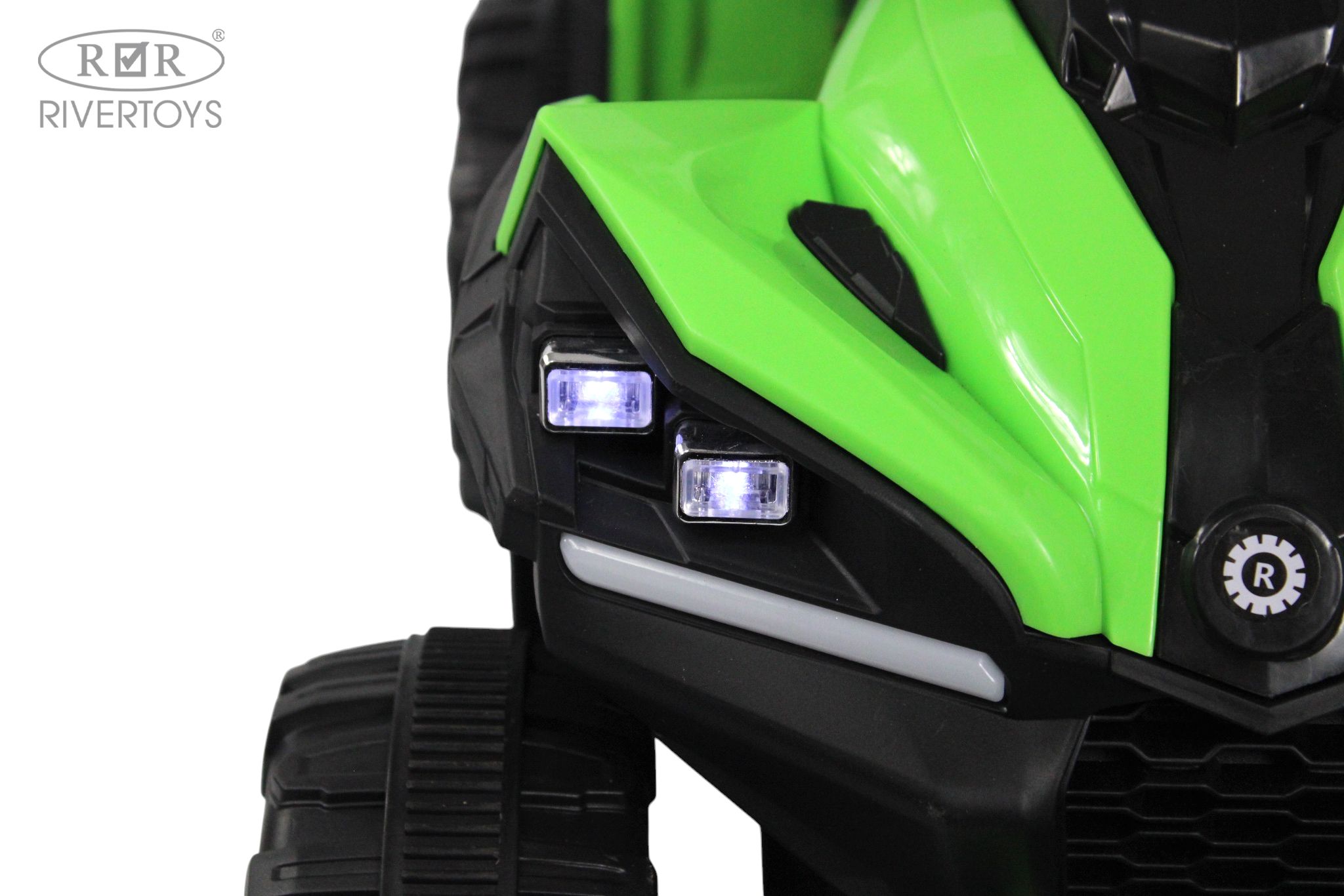 Электромобиль RIVERTOYS F003FF-A-NEW-GREEN - фото 9