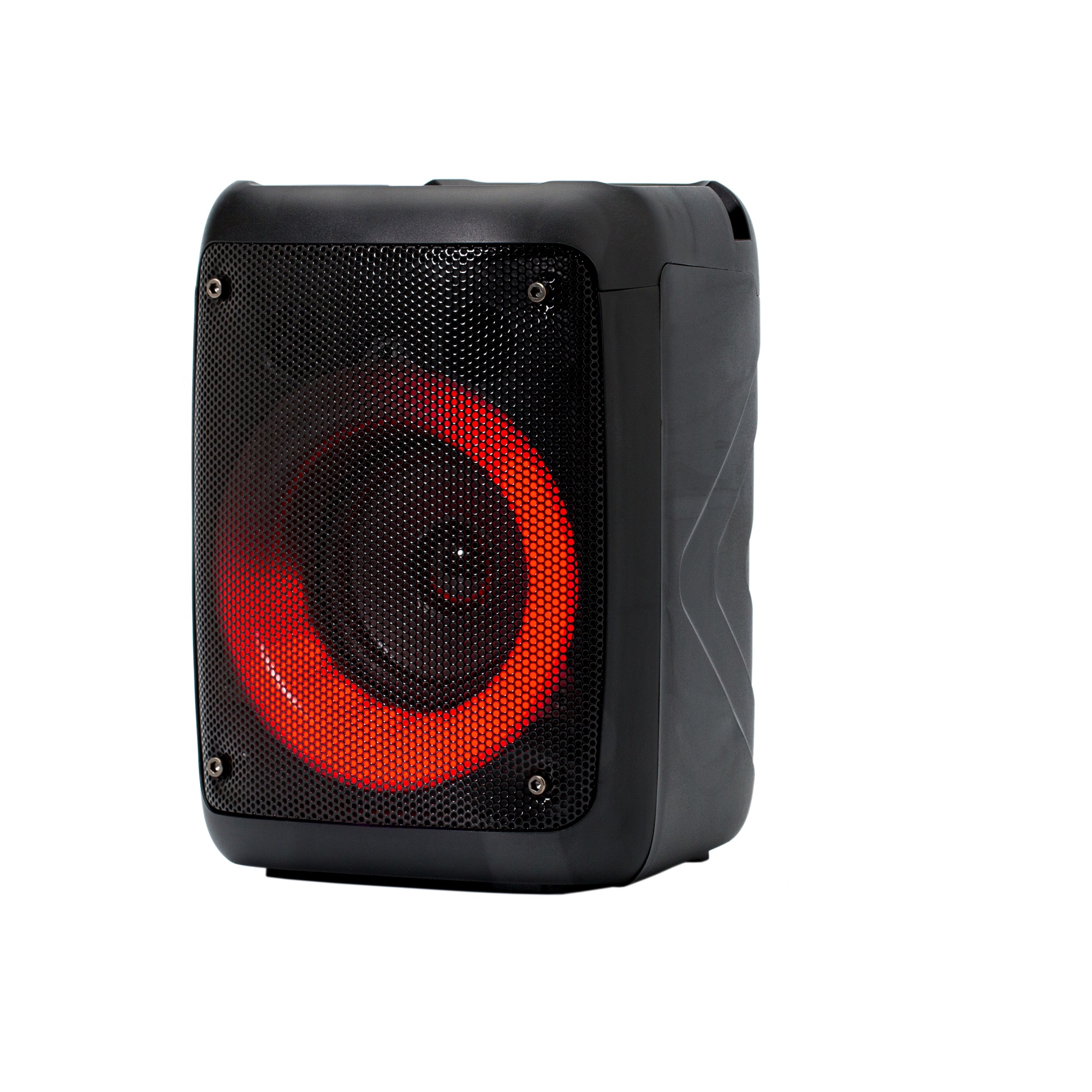 Беспроводная колонка Perfeo DISCO RING 3 LED FM MP3 USB microSD AUX TWS MIC 10Вт черная - фото 4
