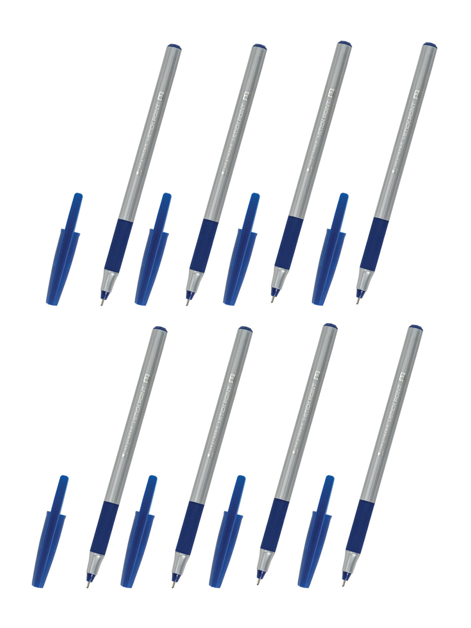 Ручка шариковая Brauberg 8 шт. - фото 14