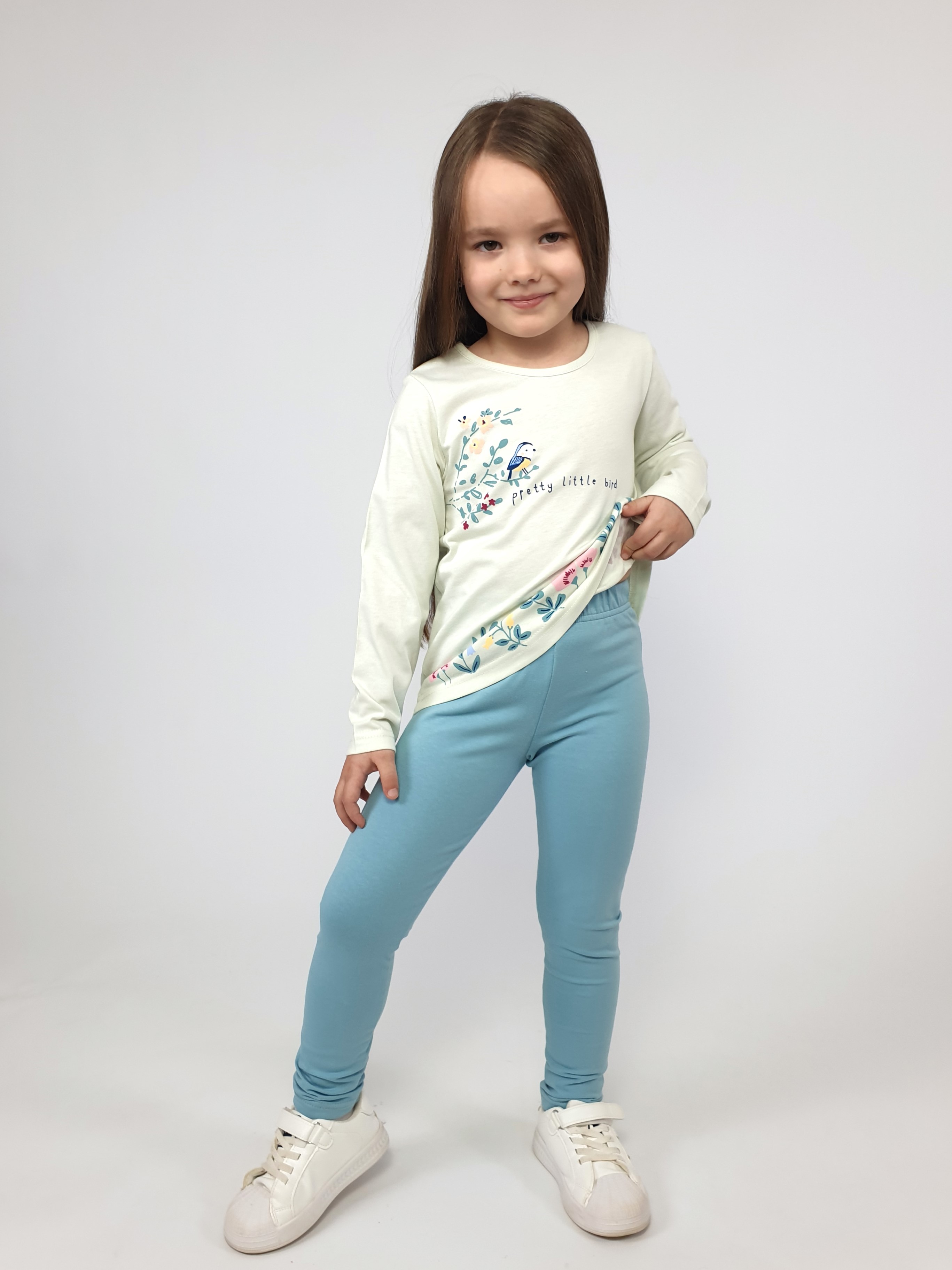 Лонгслив и леггинсы Luneva 022-04-3. - фото 6