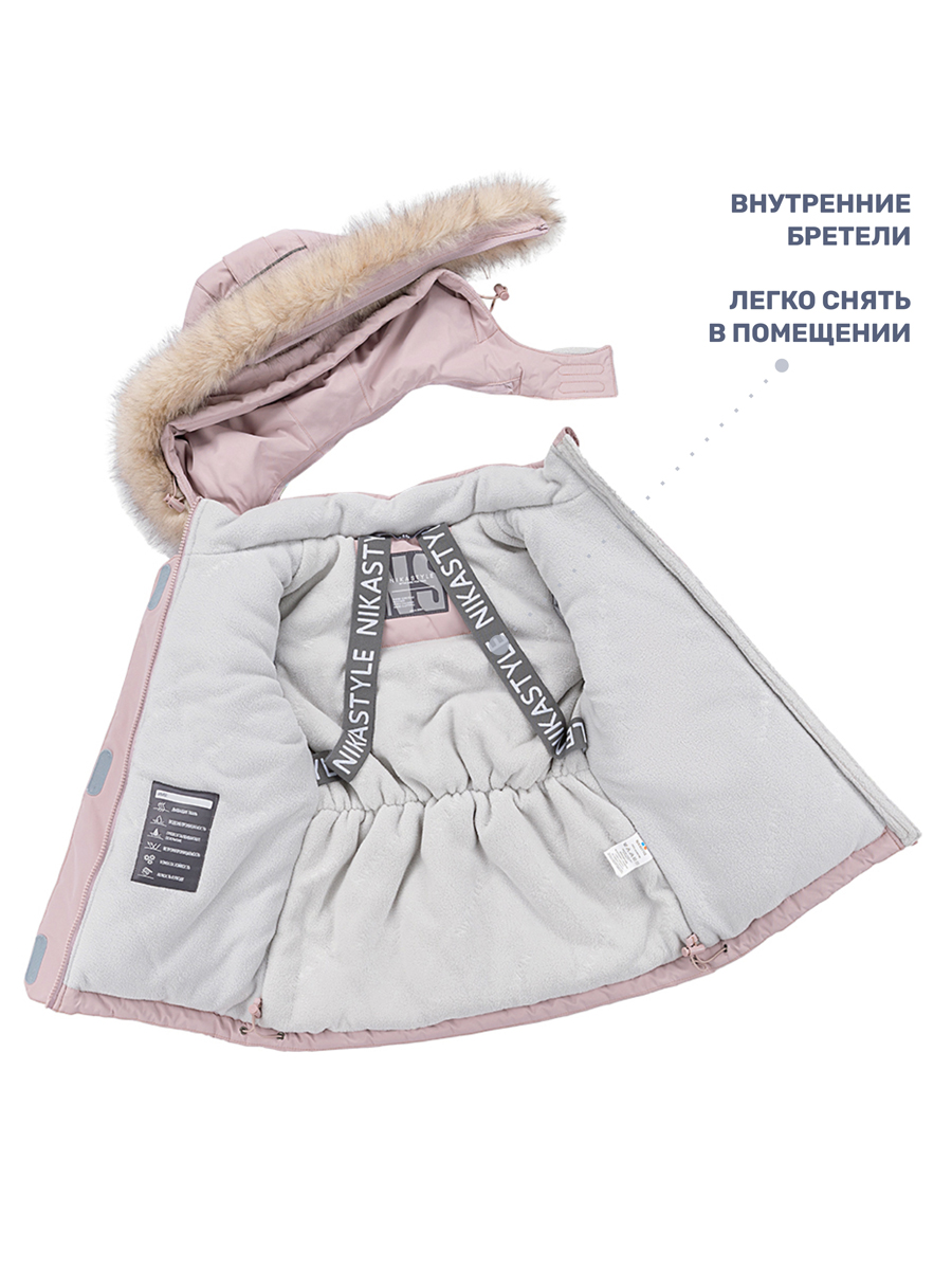 Костюм NIKASTYLE 7з7024 пудра - фото 10