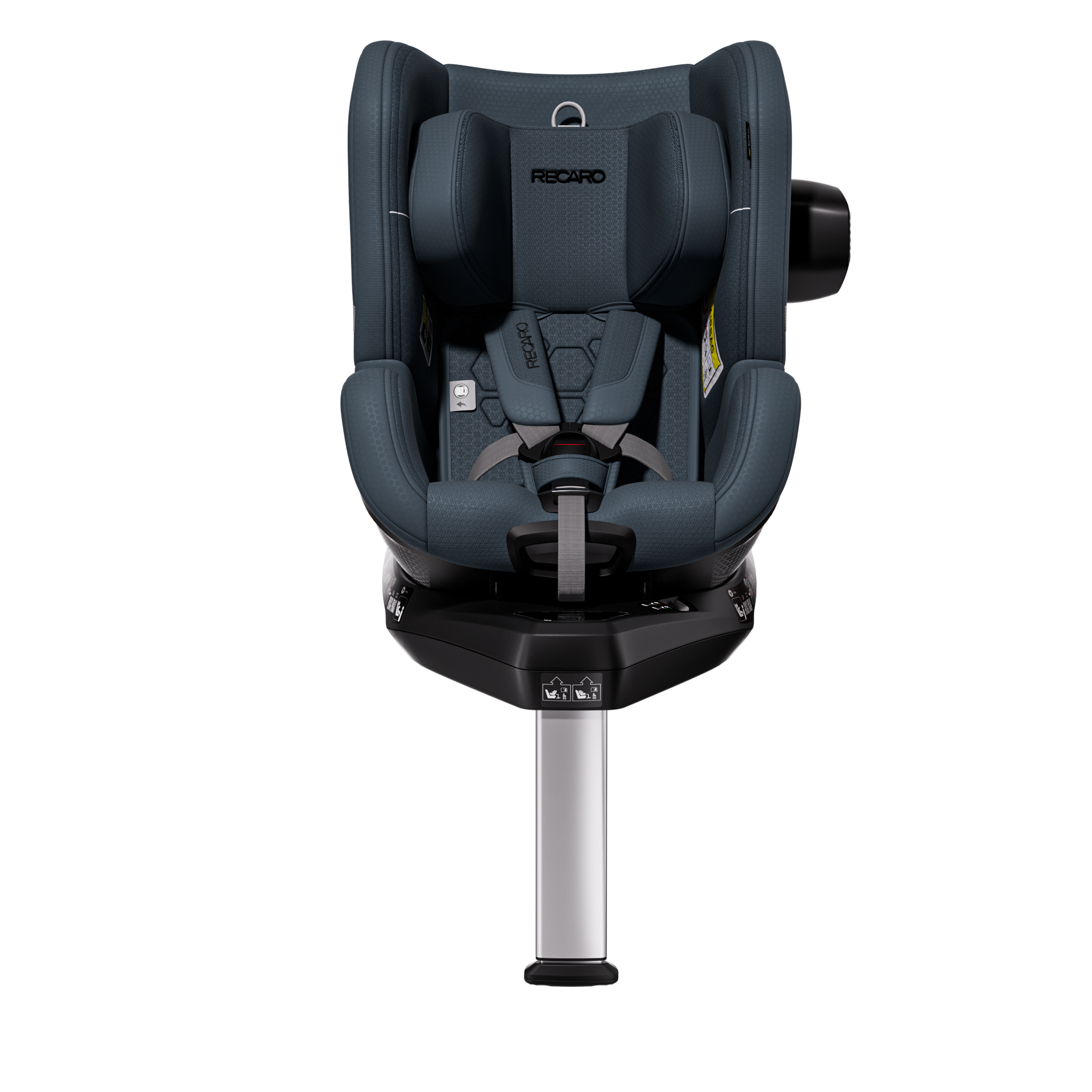 Автокресло Recaro Toron 1 Kid Isofix 0+/1 (0-18 кг) серый - фото 4