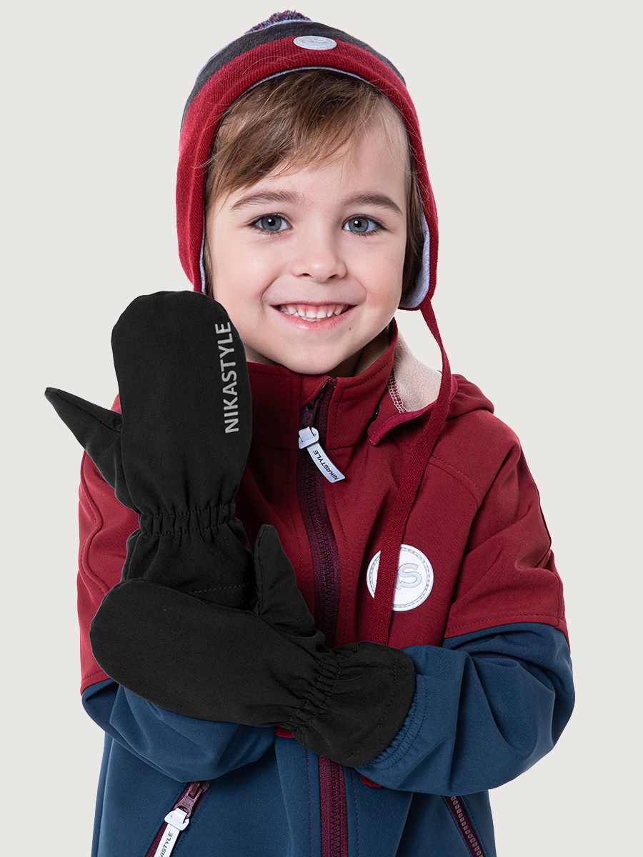 Изображение товара Варежки детские NIKASTYLE Softshell 4 Демисезонные