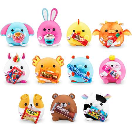 Игрушка мягкая Zuru 5 Surprise Snackles Единорог 77511B-W2