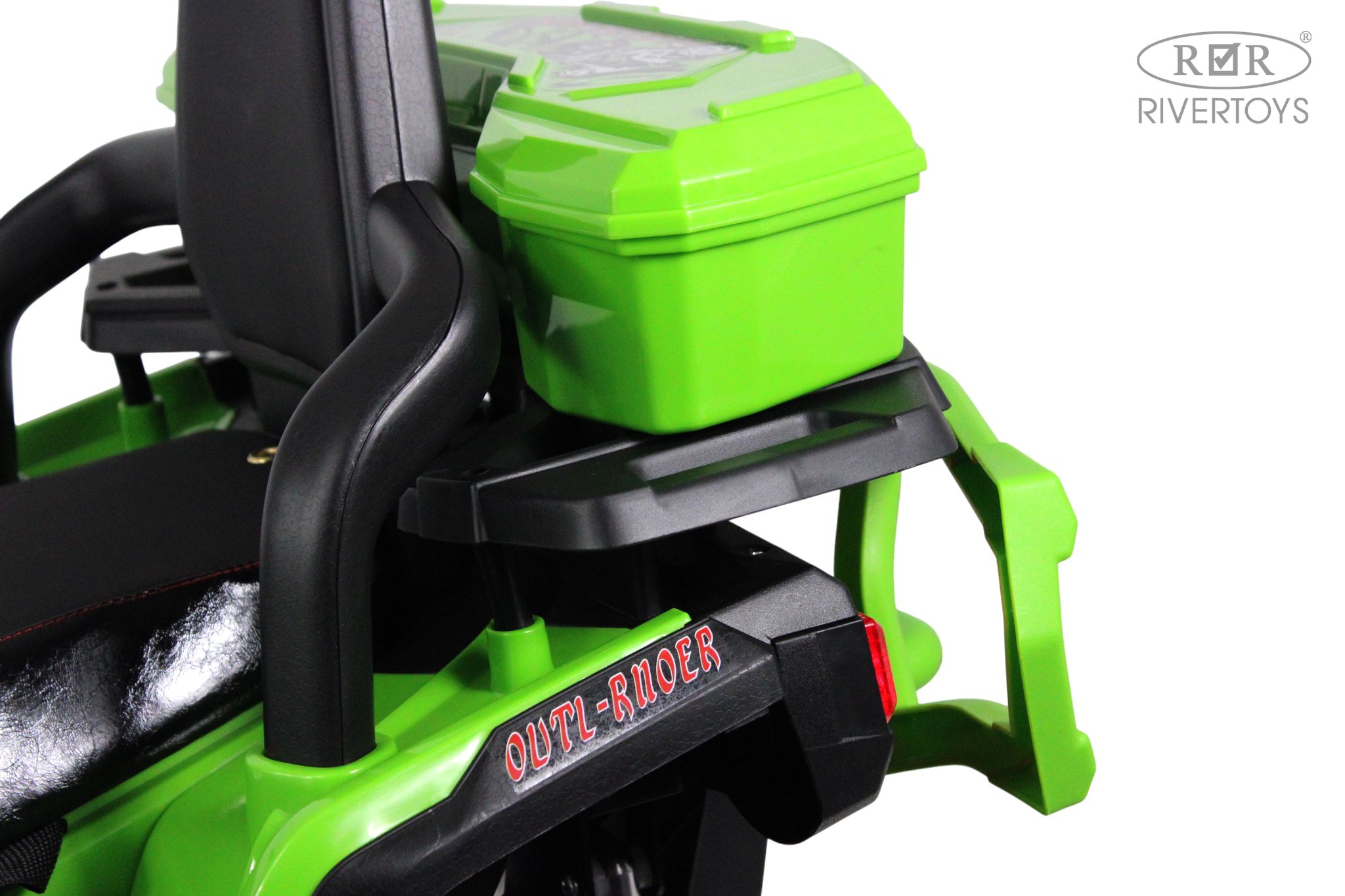 Электромобиль RIVERTOYS Z111ZZ-NEW-GREEN С пультом ДУ - фото 6
