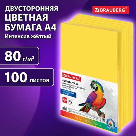 Бумага офисная Brauberg 100 лист.