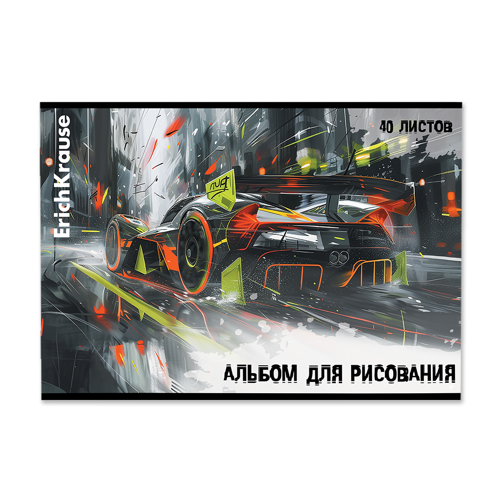Альбом ErichKrause Adrenaline Speed А4 40 лист. в ассортименте - фото 6