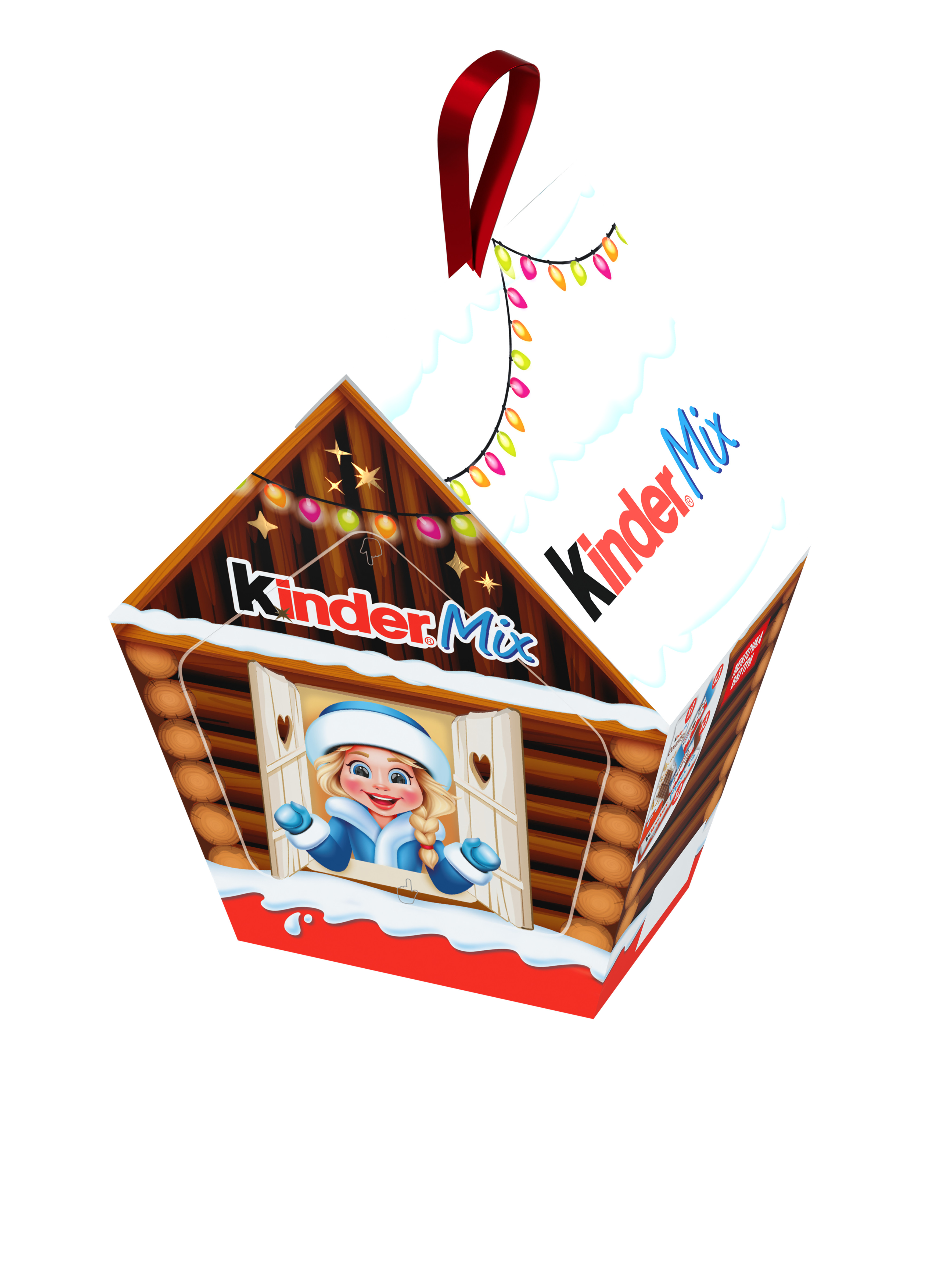 Набор подарочный Kinder Mix Кормушка для птиц 99г - фото 3