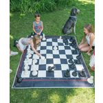 Настольная игра Hape Гигантские Шашки Шахматы Нарды