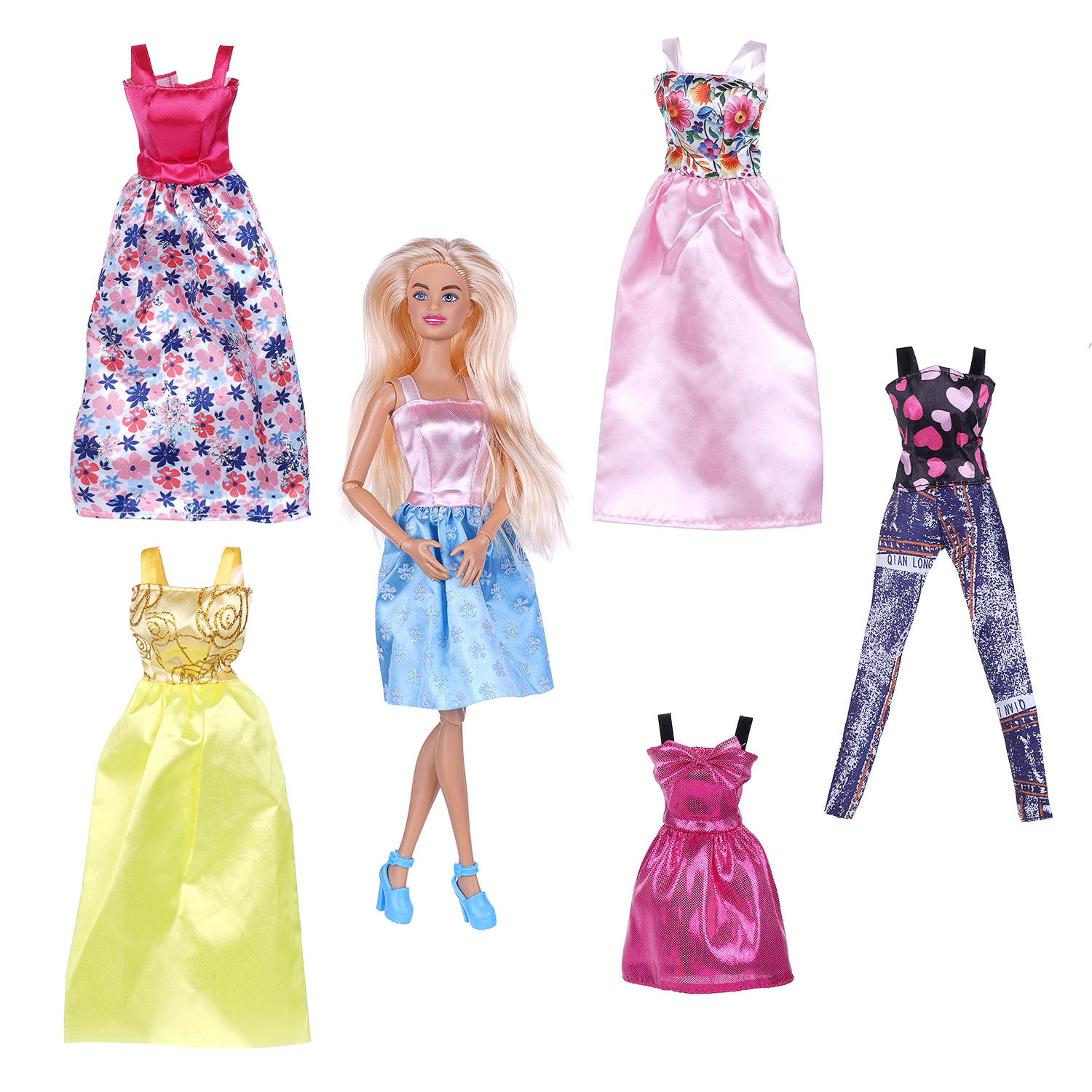 Кукла модельная Карапуз София с нарядами высота 29 см 412067 - фото 4