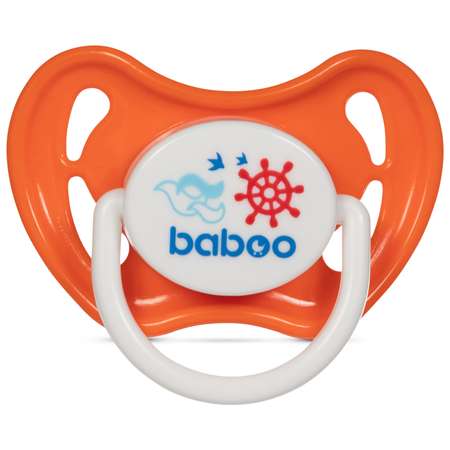 Пустышка BABOO силикон анатомическая от 6 мес.