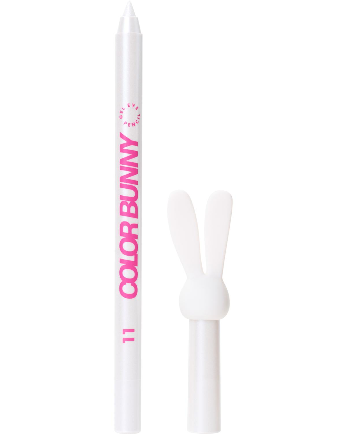 Карандаш для глаз Love Generation Color Bunny гелевый, стойкий, насыщенный, тон 11 серебристый, 1,3 г - фото 1